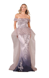 Terani 2111E4746 Lilac-Ombre