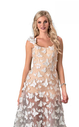 Terani 2111P4045 Ivory/Nude