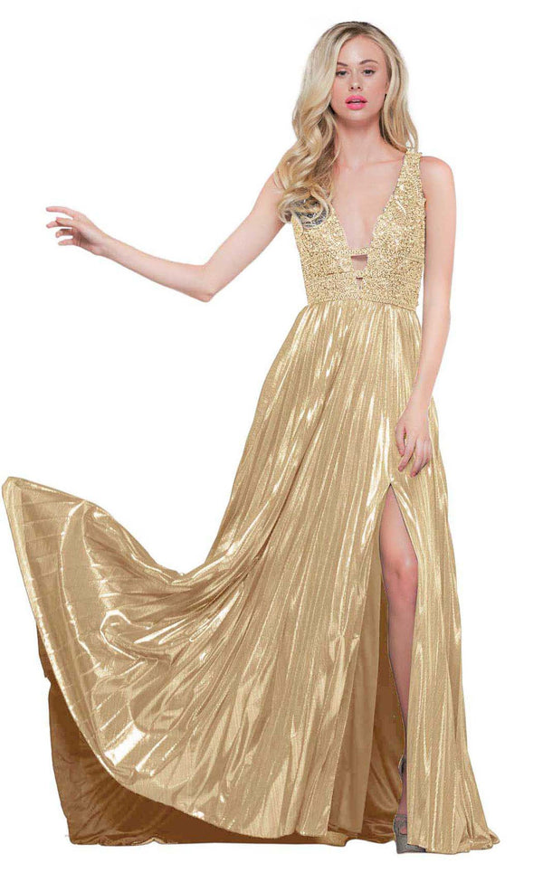 Colors Dress 2115 Gold
