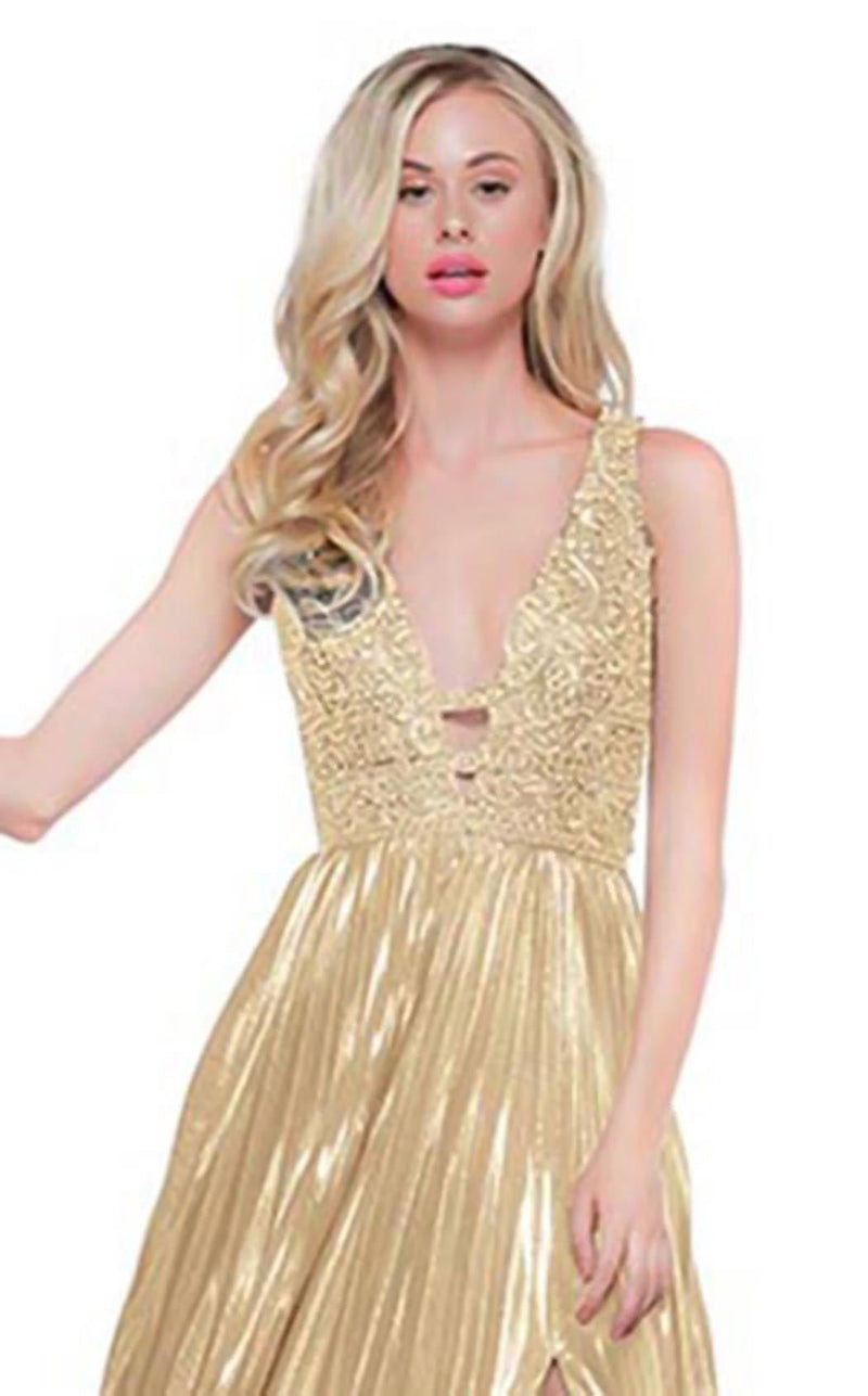 Colors Dress 2115 Gold