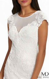 Mac Duggal 2127D White