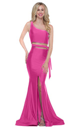 Colors Dress 2137 Hot Pink