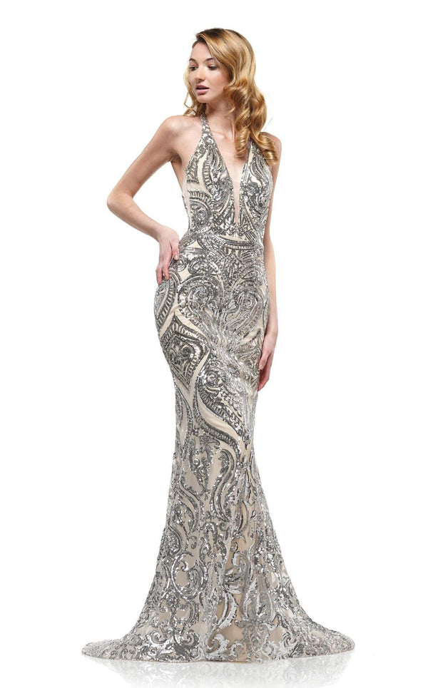 Colors Dress 2141 Silver