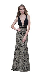 Nina Canacci 2143 Black/Gold