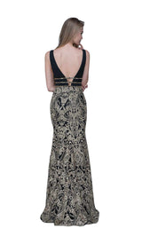 Nina Canacci 2143 Black/Gold
