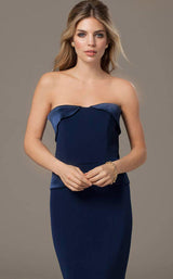 Jovani 21485BG Navy