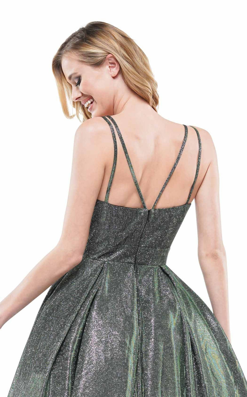 Colors Dress 2150 Dress Green-Multi