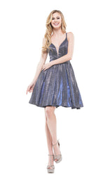 Colors Dress 2150 Dress Royal-Multi