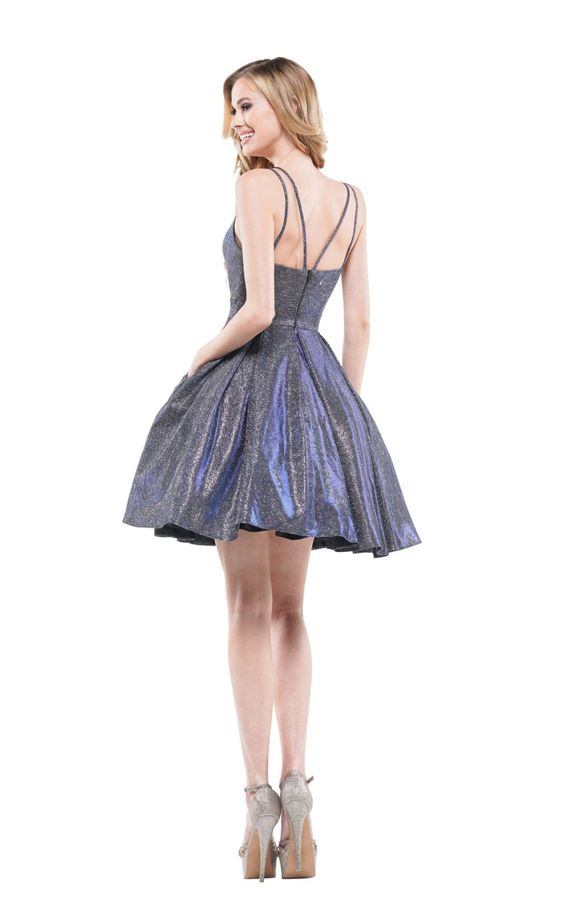 Colors Dress 2150 Dress Royal-Multi