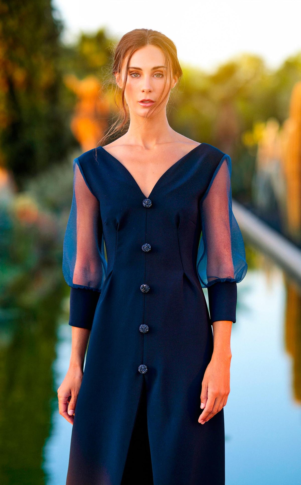 Fely Campo 21501 Dress | NewYorkDress.com