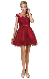 Dancing Queen 2153 Burgundy