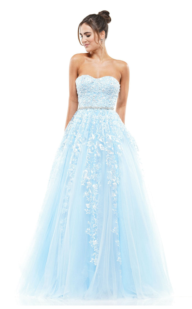 Colors Dress 2154 Dress Baby-Blue