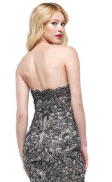 Colors Dress 2163 Dress Black-Silver