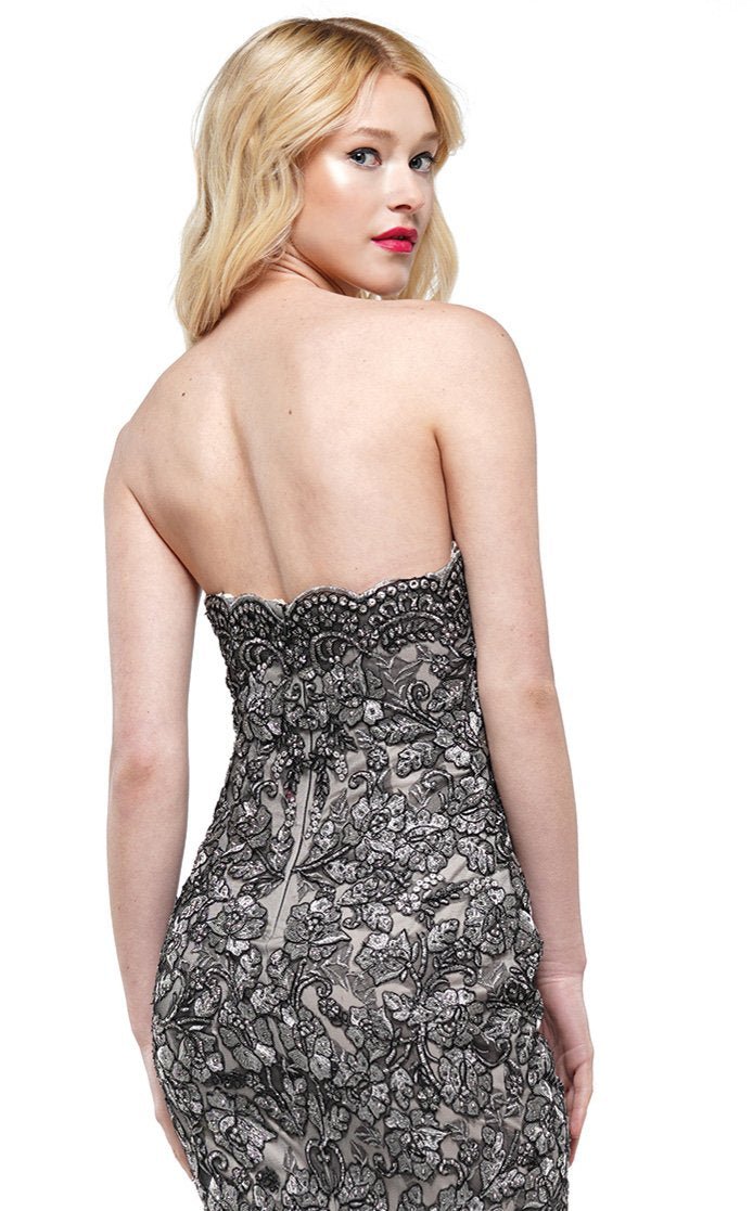 Colors Dress 2163 Dress Black-Silver