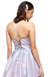 Colors Dress 2164 Aqua-Pink
