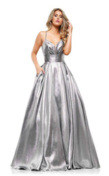Colors Dress 2164 Dress Silver-Black
