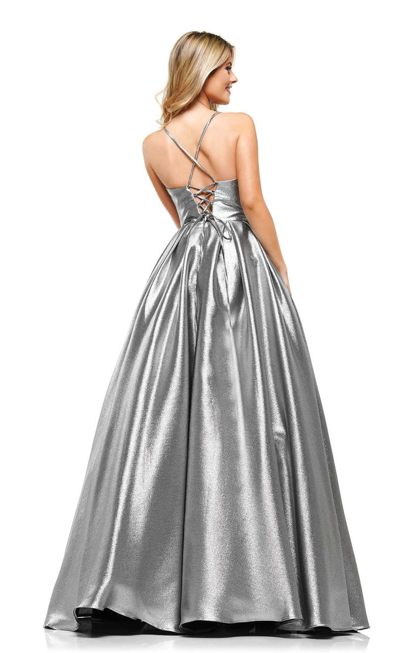 Colors Dress 2164 Dress Silver-Black