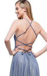 Colors Dress 2165 Dress Blue-Pink