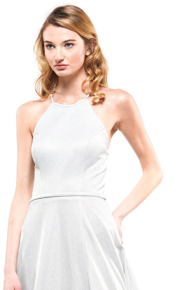 Colors Dress 2165 Dress Silver-Purple