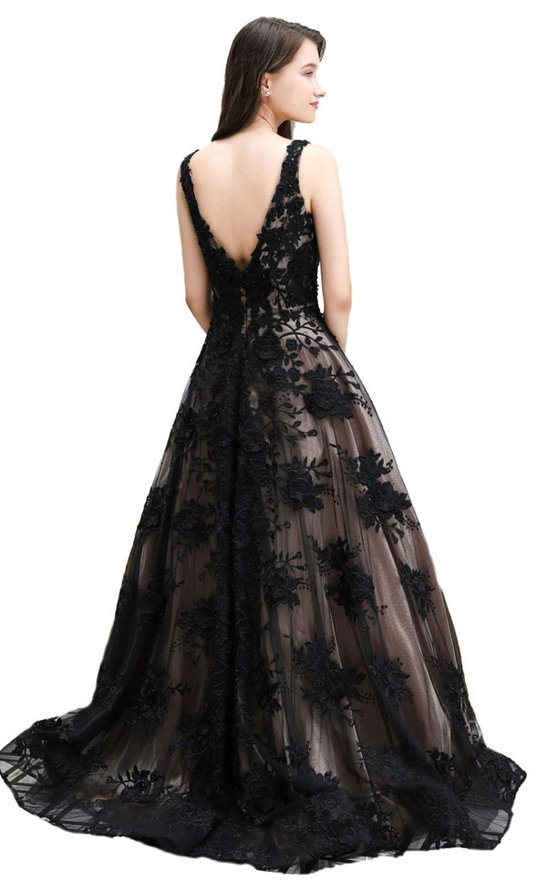 Cecilia Couture 2176 Black-Nude