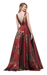 Colors Dress 2179 Wine