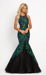 Johnathan Kayne 2215 Mermaid-Black