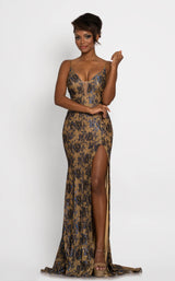 Johnathan Kayne 2245 Navy/Gold