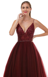 Nina Canacci 2260 Burgundy