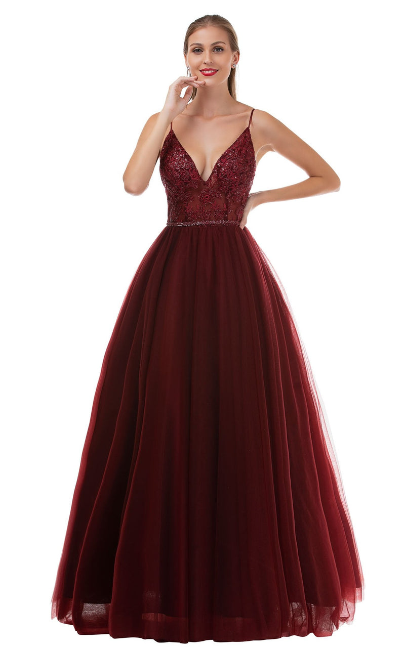 Nina Canacci 2260 Burgundy