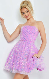 Jovani 22815 Dress Purple-Multi
