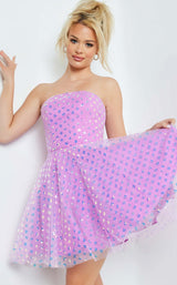 Jovani 22815 Dress Purple-Multi