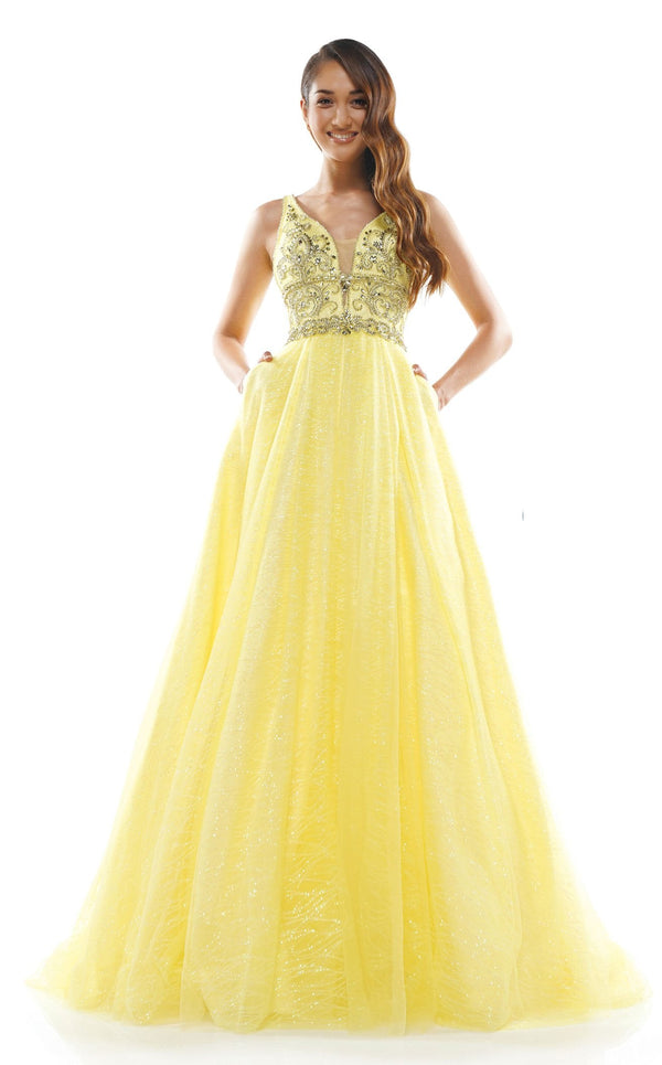 Colors Dress 2286 Dress Yellow