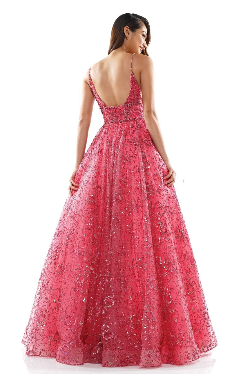 Colors Dress 2288 Dress Hot-Coral