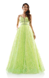 Colors Dress 2288 Dress Lime