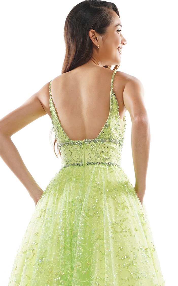Colors Dress 2288 Dress Lime