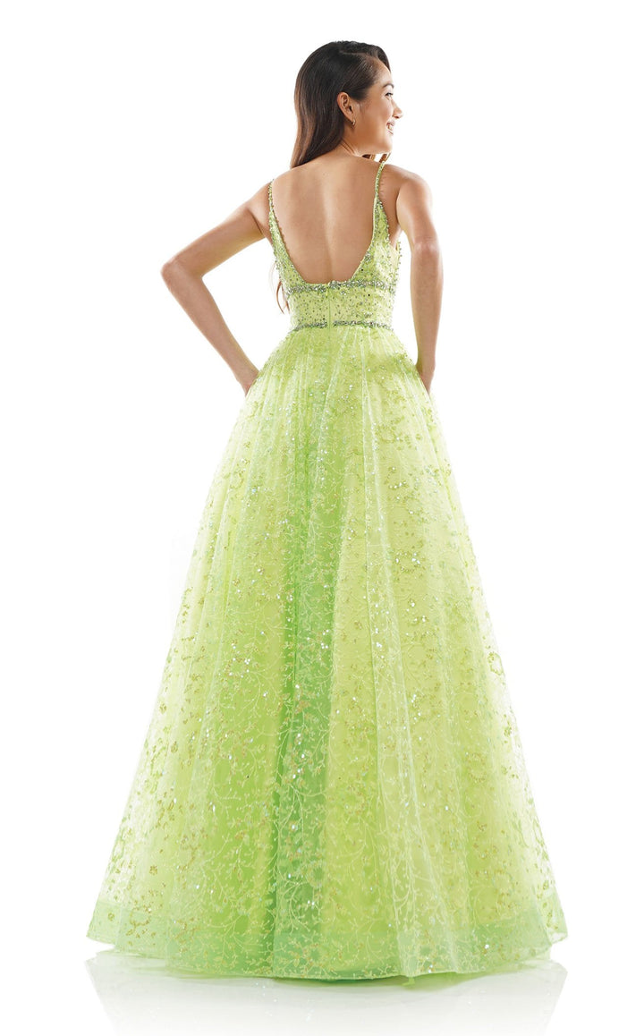 Colors Dress 2288 Dress Lime