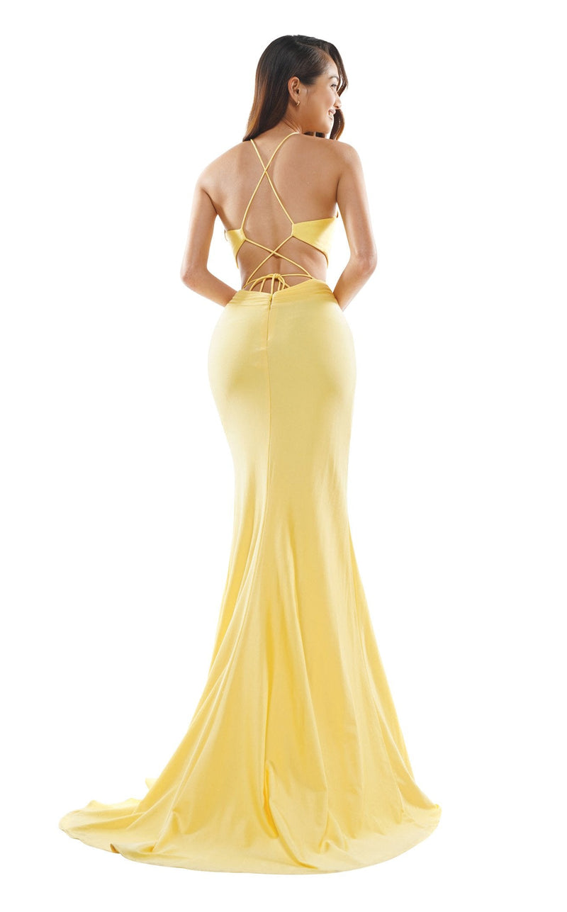 Colors Dress 2294 Dress Yellow
