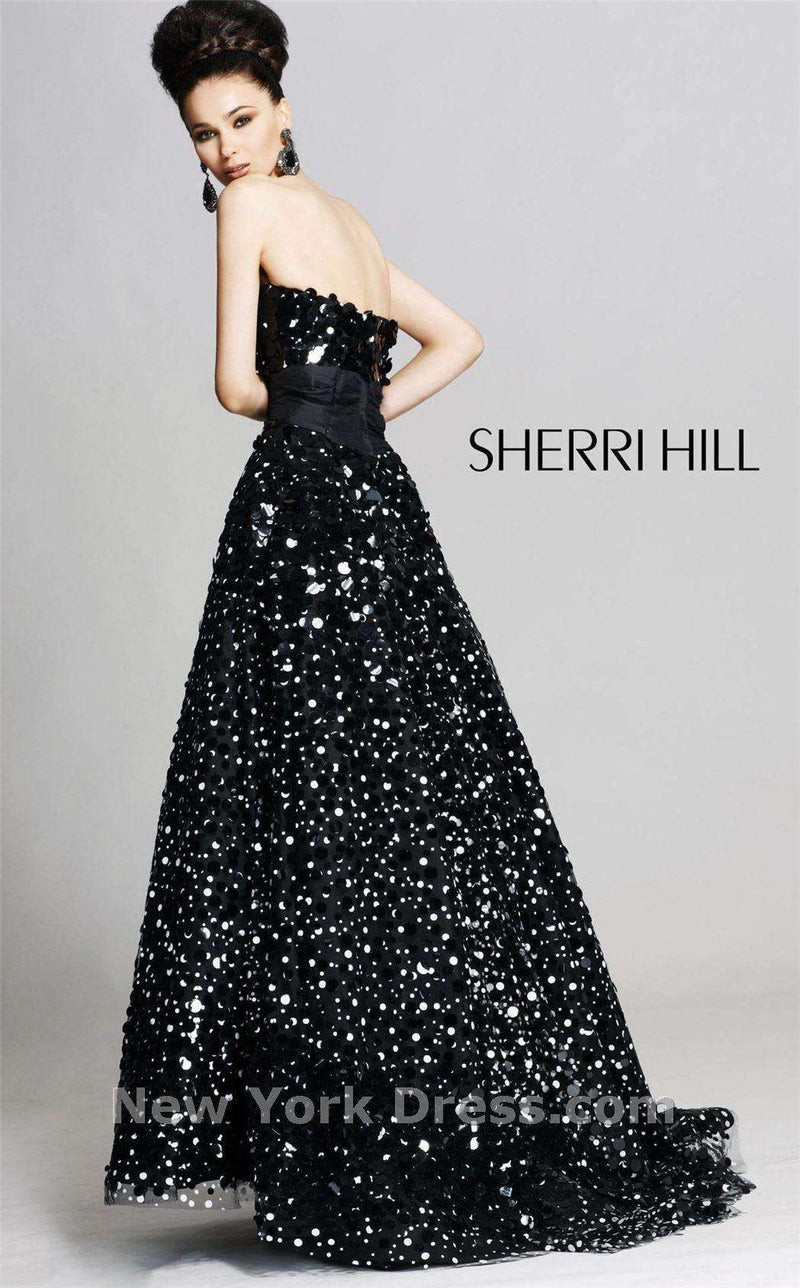 Sherri Hill 2819 Black/White