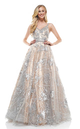 Colors Dress 2316 Dress Silver