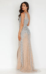 Terani 231P0019 Silver/Nude