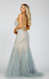 Terani 231P0583 Silver/Nude