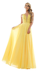 Colors Dress 2320 Dress Yellow