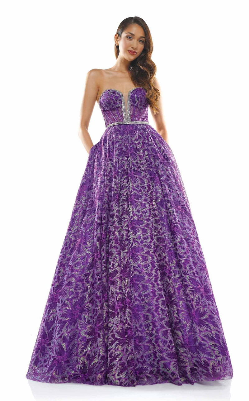 Colors Dress 2329 Dress Purple