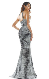 Colors Dress 2338 Dress Black-Off-White