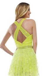 Colors Dress 2346 Dress Lime