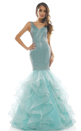 Colors Dress 2351 Dress Aqua
