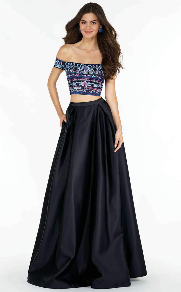 Alyce 6817 Black/White