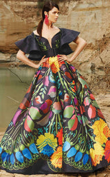 MNM Couture 2352 Multi Color