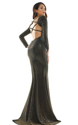 Colors Dress 2355 Dress Gold