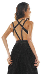 Colors Dress 2365 Dress Fuchsia-Green